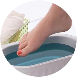 Парафинотерапия ног