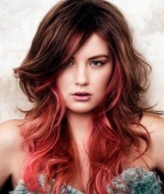 Окрашивание омбре